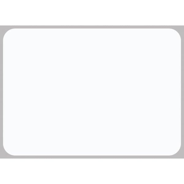 Individual PVC fino 27x41 cm. Blanco
