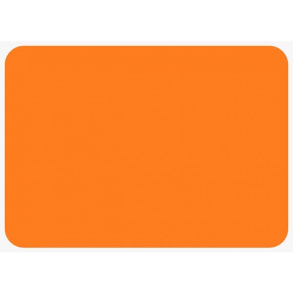 Individual PVC fino 27x41 cm. Naranja