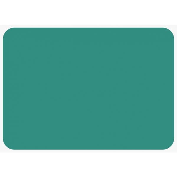 Individual PVC fino 27x41 cm. Verde esmeralda
