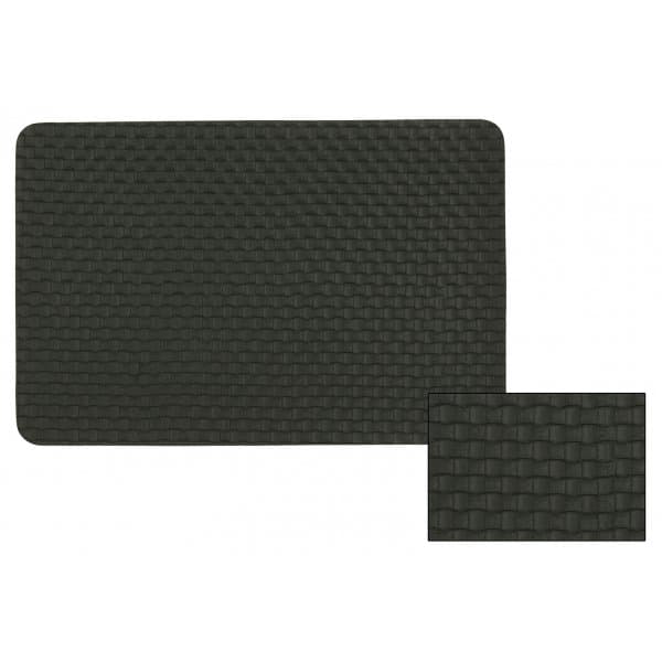 z     Individual PVC fino 27x41 cm. Verde Ingles trenzado