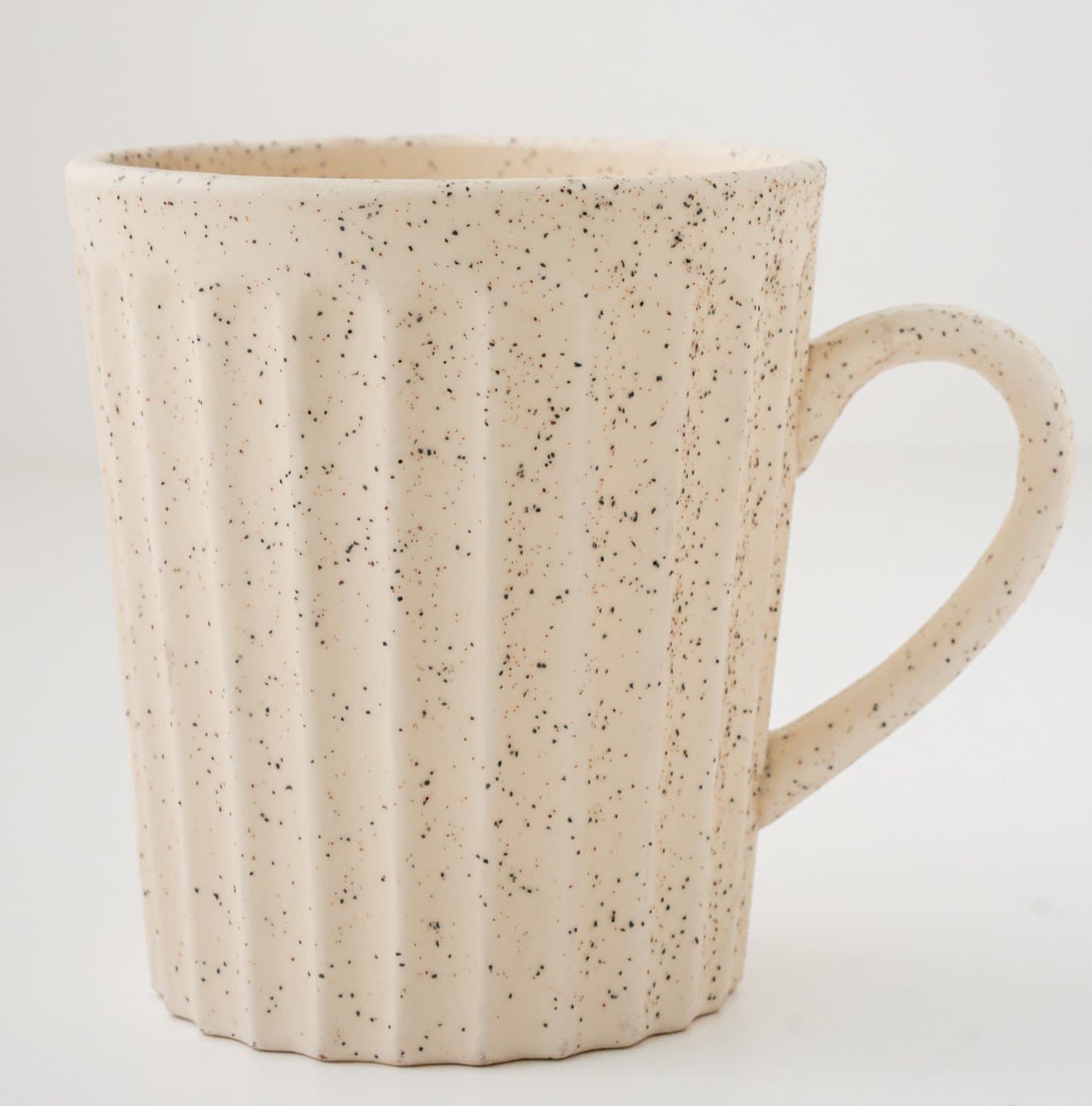 Mug Nuez Jaspeado Crema 380 cc