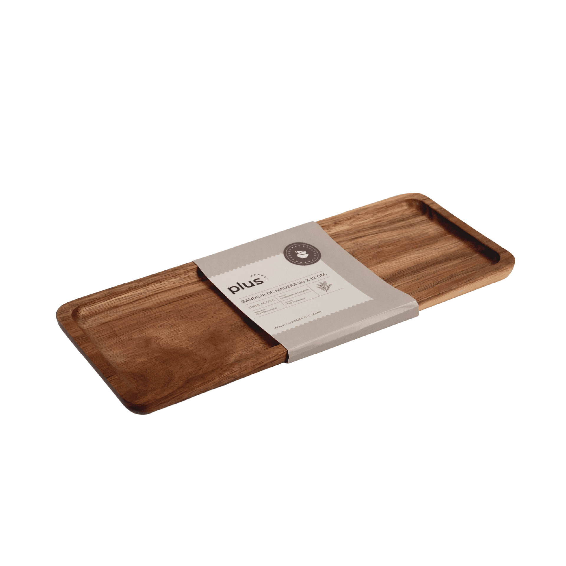 Bandeja acacia 30x12 cm